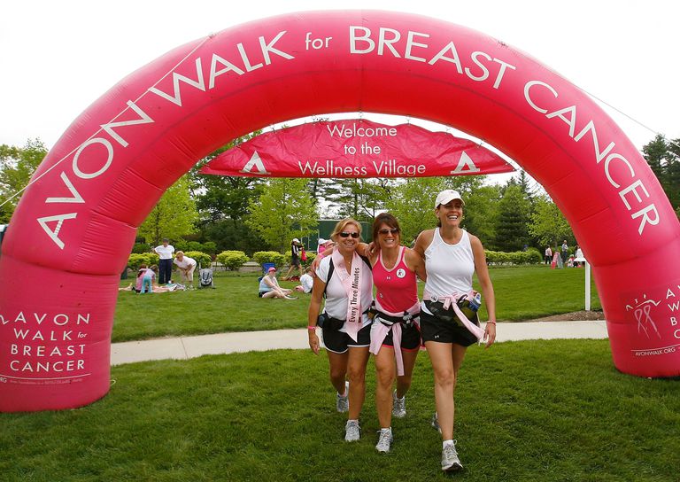 kilometer lang, Susan Komen, Avon Walk, Breast Cancer, Cure Walks, disse turene