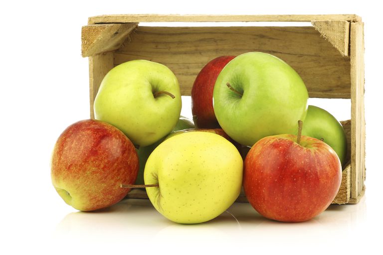 finnes epler, blitt utført, fleste studier, mellomstore epler, noen studier, pektin polyfenoler