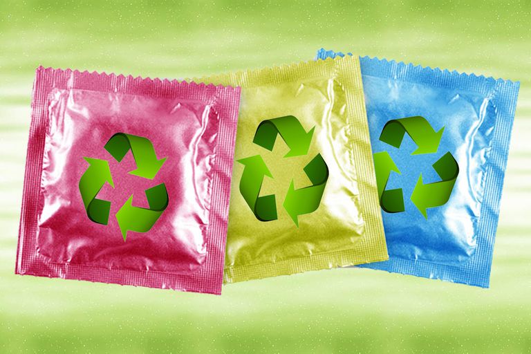 biologisk nedbrytbart, brukt kondom, disse kondomene, ikke resirkuleres, kondomer kommer
