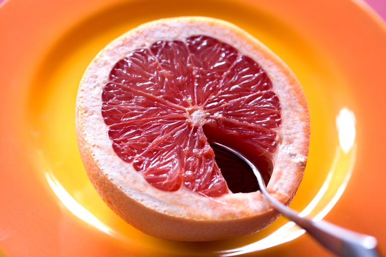 spise grapefrukt, forskjellige varianter, Grapefrukt inneholder, Rosa grapefrukt