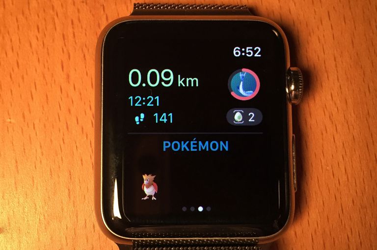 Apple Watch, fange Pokemon, samle gjenstander, Apple Watch Pokemon, Apple Watch-appen