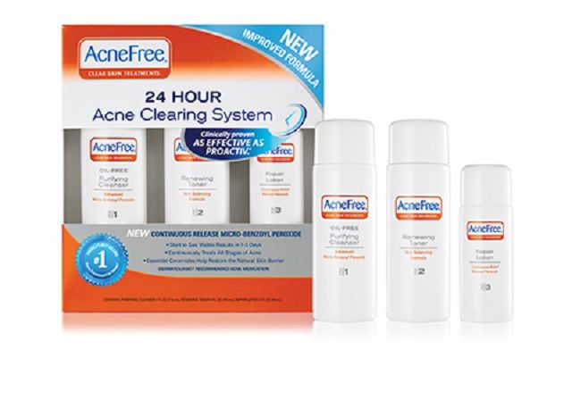 Clearing System, 24-timers akne, 24-timers akne Clearing, AcneFree 24-timers, AcneFree 24-timers akne