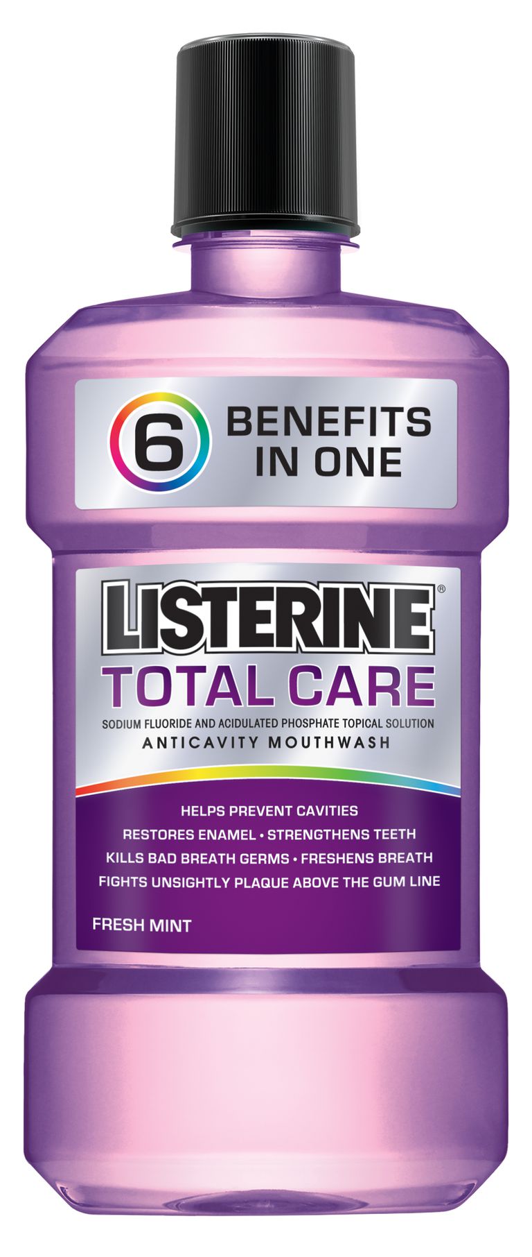 Care Anticavity, hele sekunder, Total Care, Total Care Anticavity, Listerine Total, Listerine Total Care