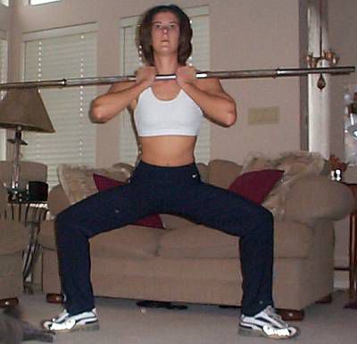 Detaljert Instruksjoner, Denne øvelsen, Ball Squat, form mens, holde knærne