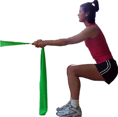 Detaljert Instruksjoner, Denne øvelsen, Ball Squat, form mens, holde knærne