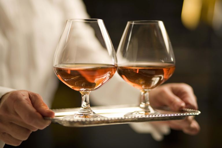 vanlig brandy, alkohol destillert, anses være, brandy glutenfri, Courvoisier Camus